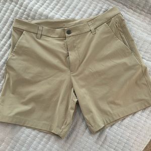 Men’s Lululemon khaki shorts size 34